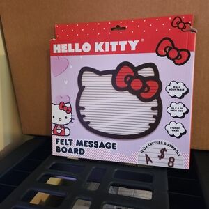 Hello Kitty Felt Message Board/ Canvas Tote Bundle